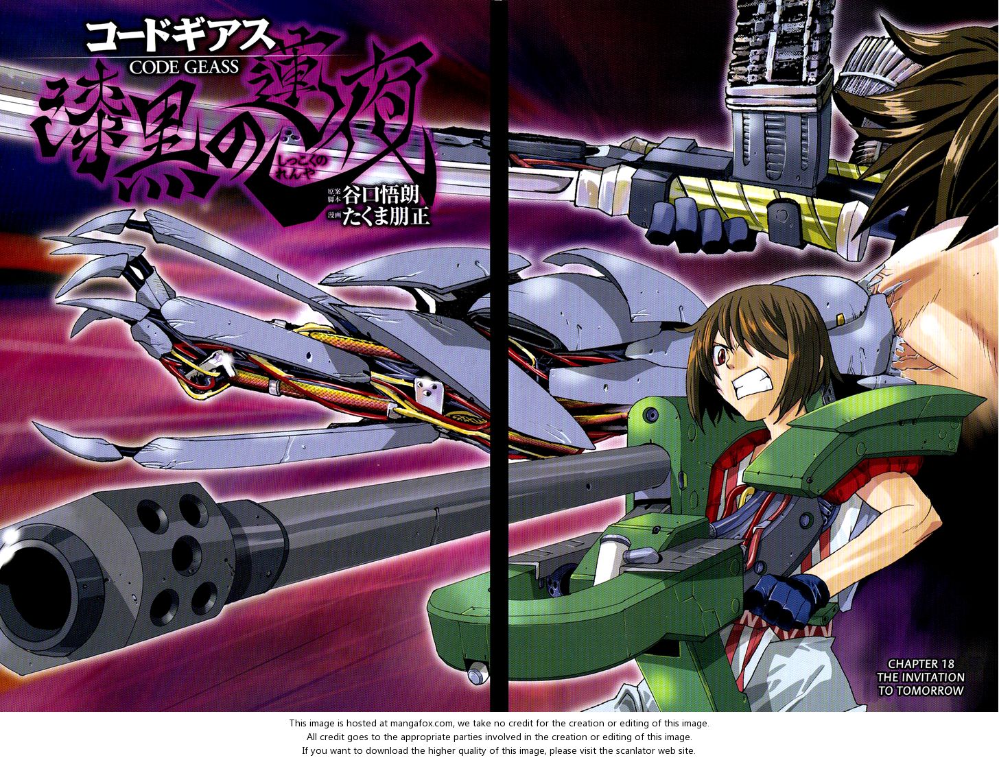 Read Code Geass - Shikkoku no Renya Manga Online