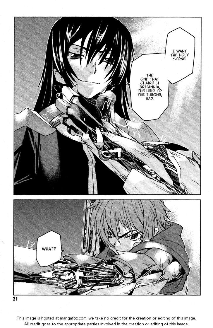 Read Code Geass - Shikkoku no Renya Manga Online