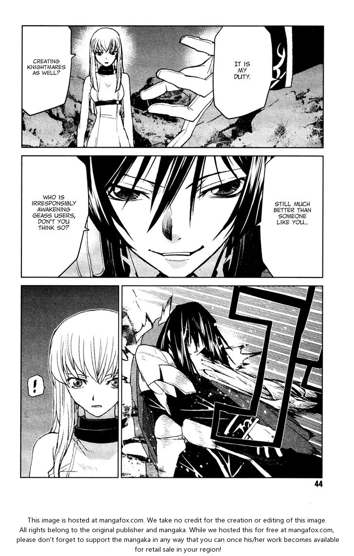 Read Code Geass - Shikkoku no Renya Manga Online