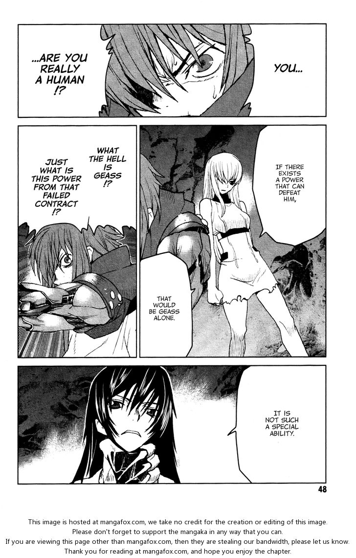 Read Code Geass - Shikkoku no Renya Manga Online