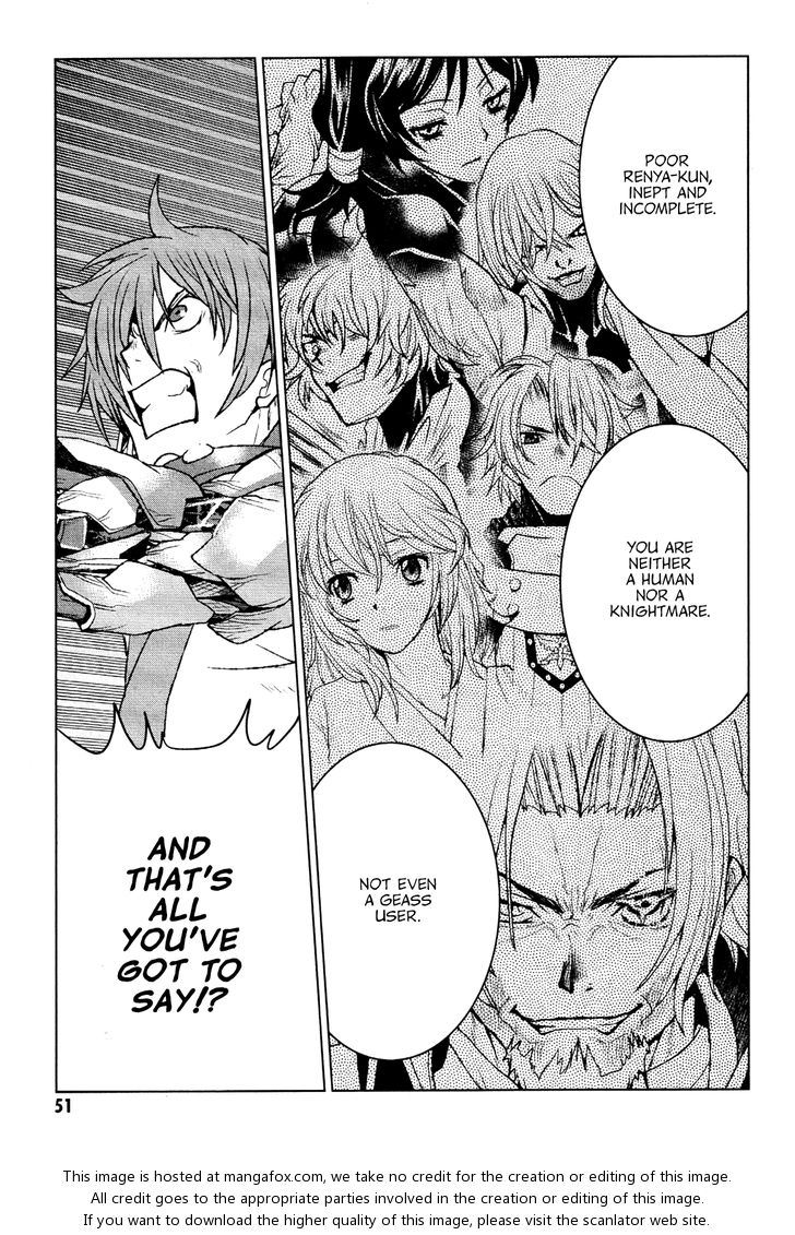 Read Code Geass - Shikkoku no Renya Manga Online