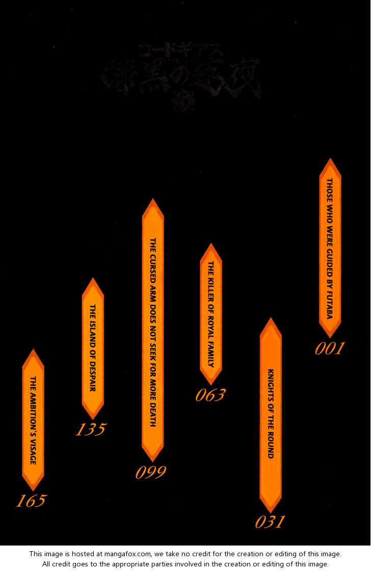 Read Code Geass - Shikkoku no Renya Manga Online