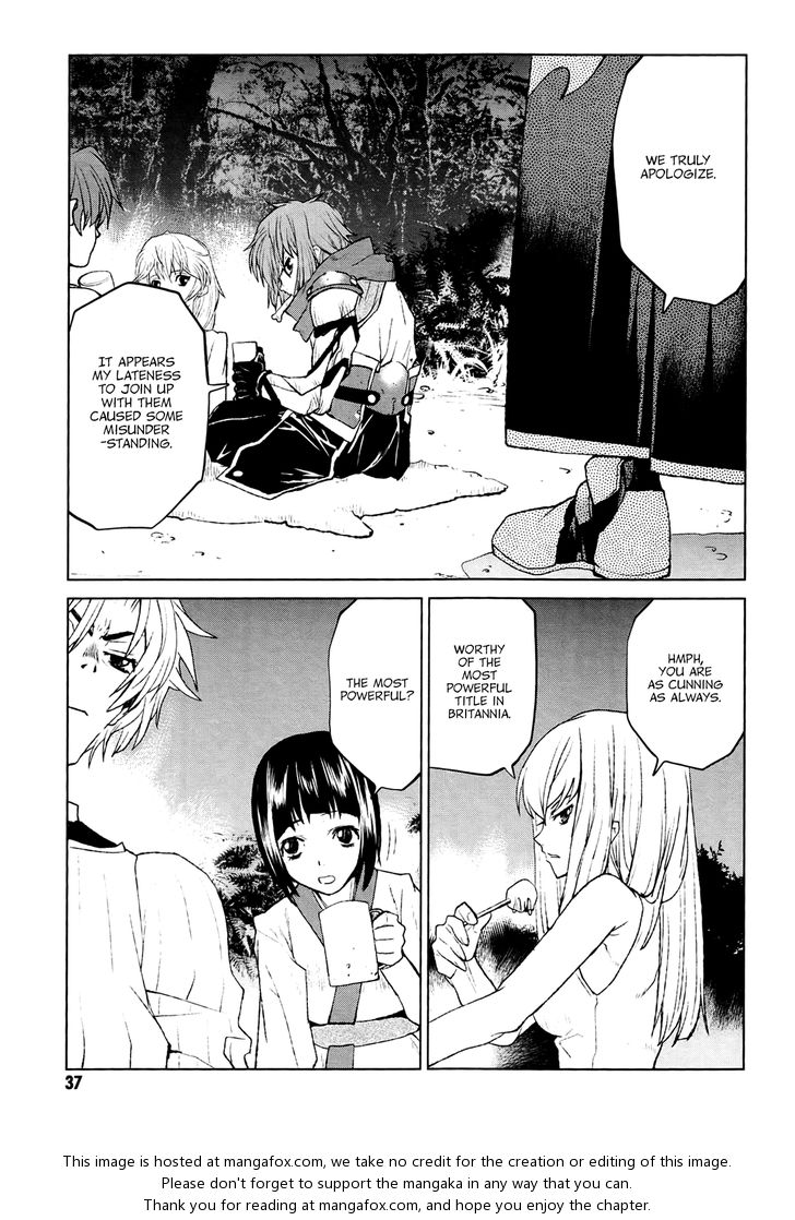 Read Code Geass - Shikkoku no Renya Manga Online