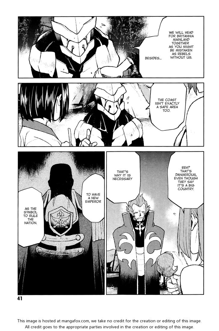 Read Code Geass - Shikkoku no Renya Manga Online