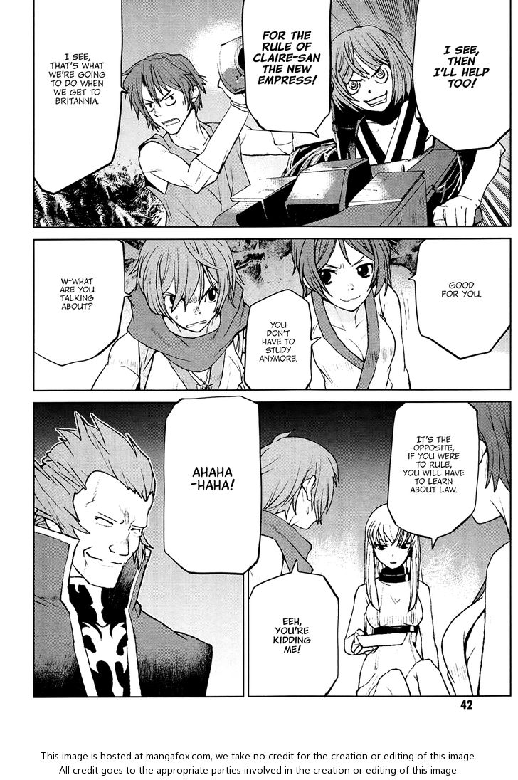 Read Code Geass - Shikkoku no Renya Manga Online