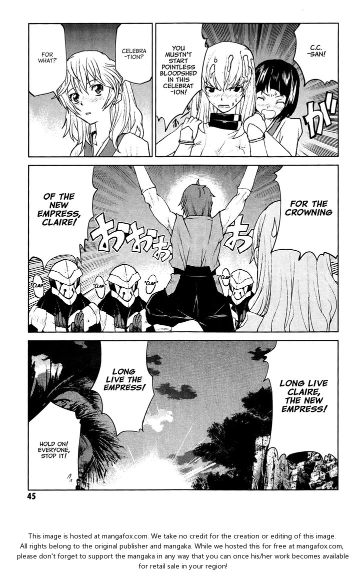 Read Code Geass - Shikkoku no Renya Manga Online