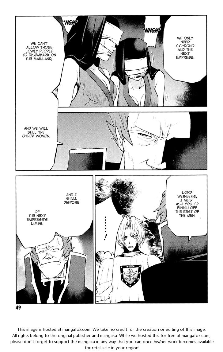 Read Code Geass - Shikkoku no Renya Manga Online