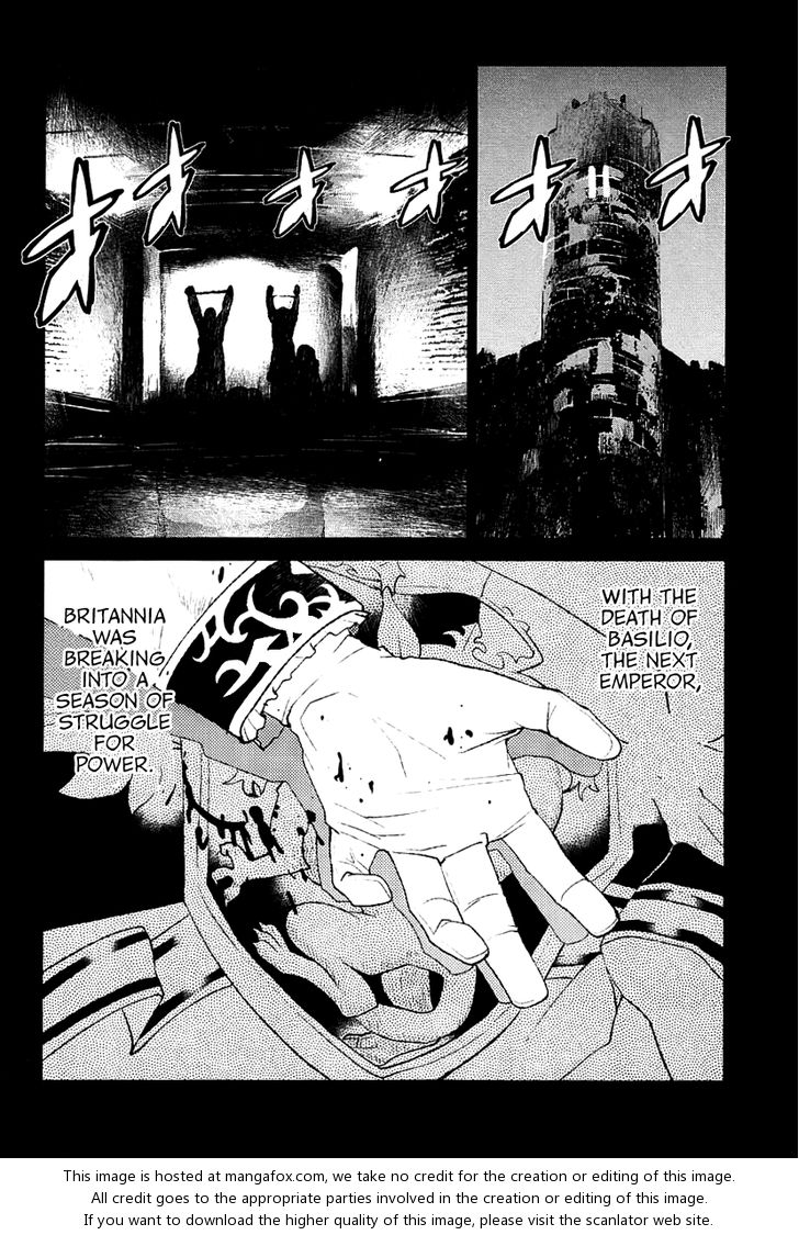 Read Code Geass - Shikkoku no Renya Manga Online