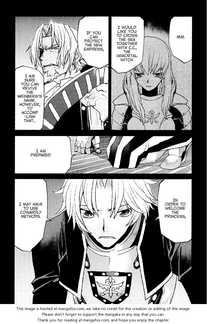 Read Code Geass - Shikkoku no Renya Manga Online