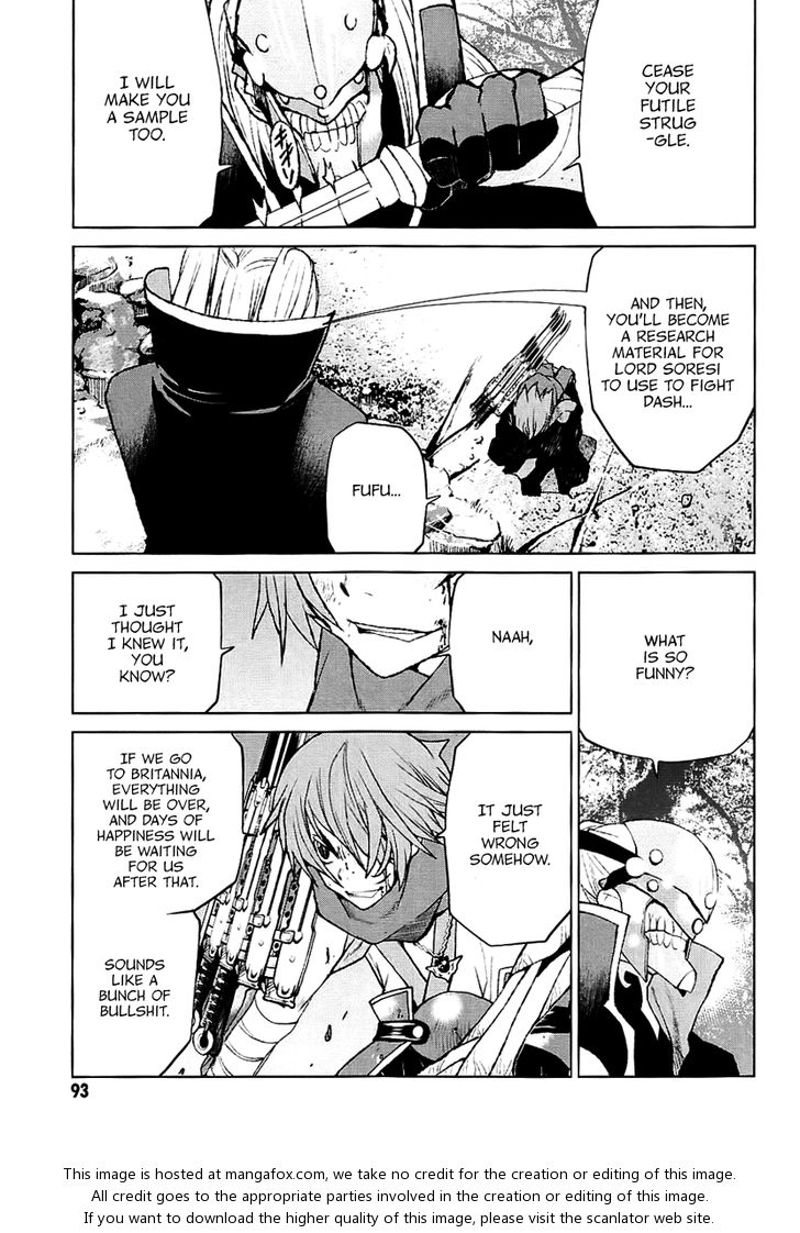 Read Code Geass - Shikkoku no Renya Manga Online