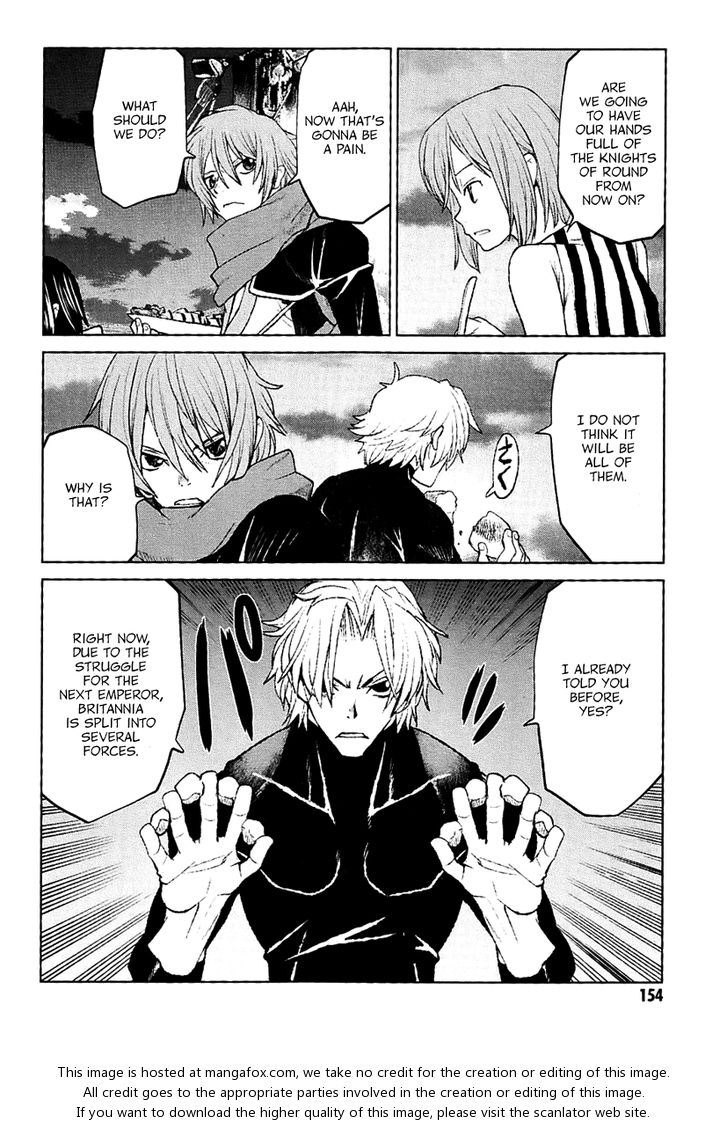 Read Code Geass - Shikkoku no Renya Manga Online