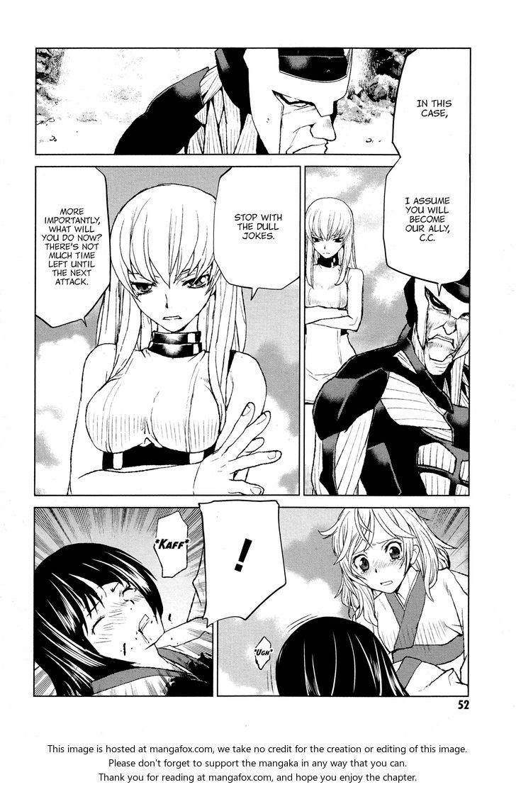 Read Code Geass - Shikkoku no Renya Manga Online