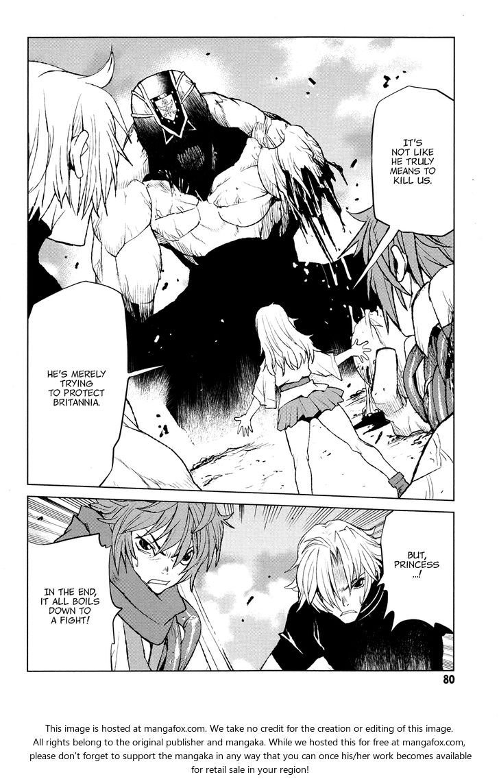 Read Code Geass - Shikkoku no Renya Manga Online