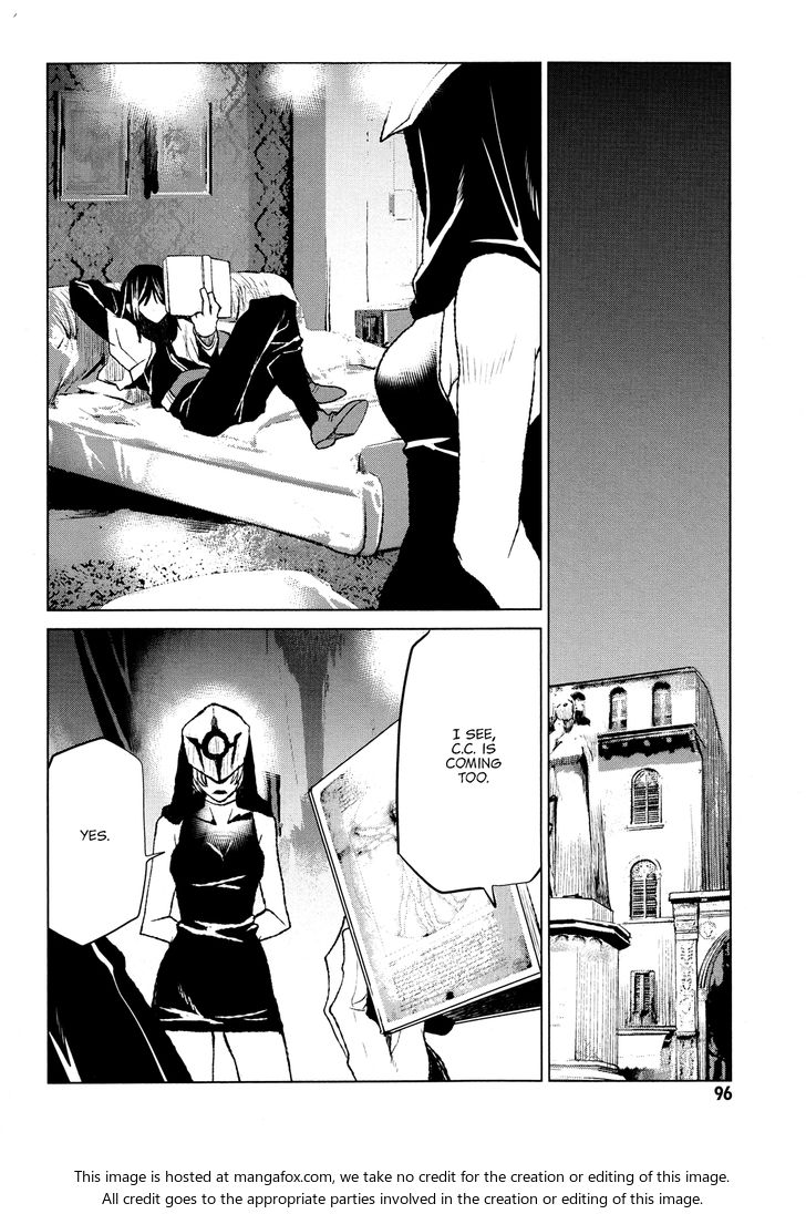 Read Code Geass - Shikkoku no Renya Manga Online