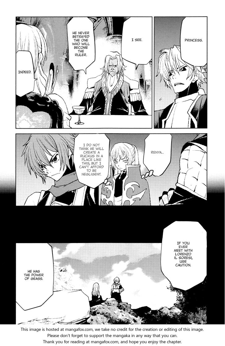 Read Code Geass - Shikkoku no Renya Manga Online