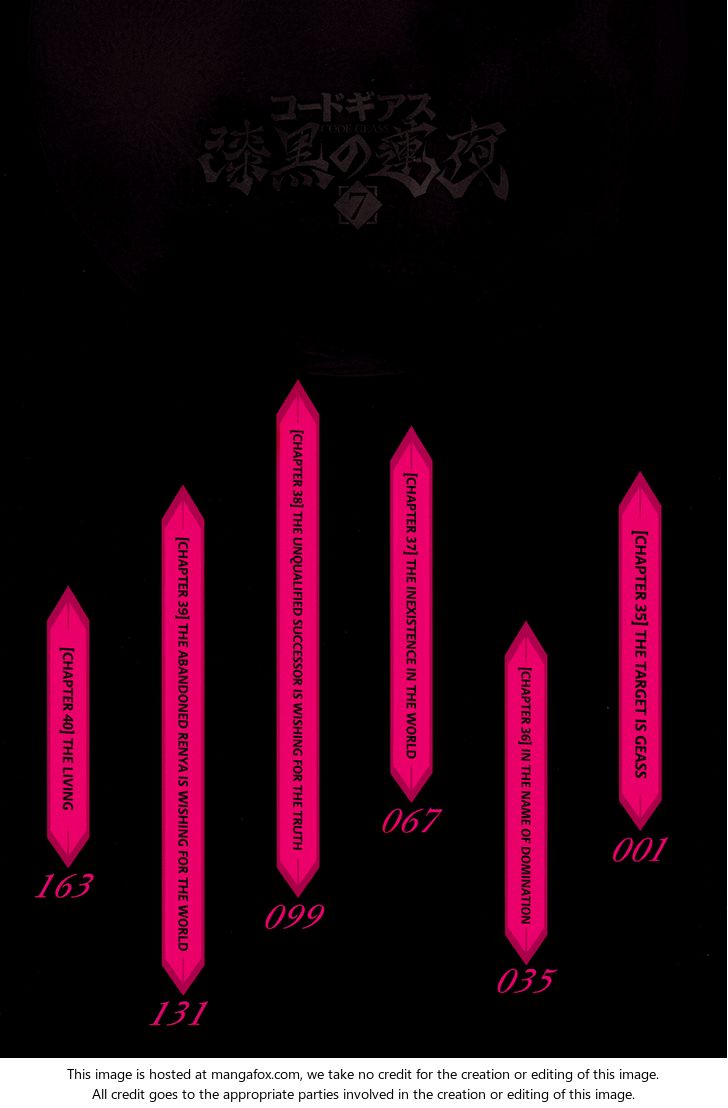 Read Code Geass - Shikkoku no Renya Manga Online