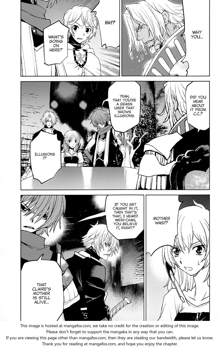 Read Code Geass - Shikkoku no Renya Manga Online