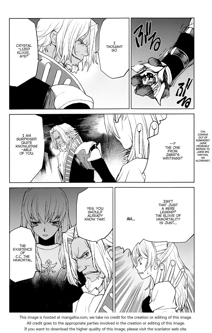 Read Code Geass - Shikkoku no Renya Manga Online