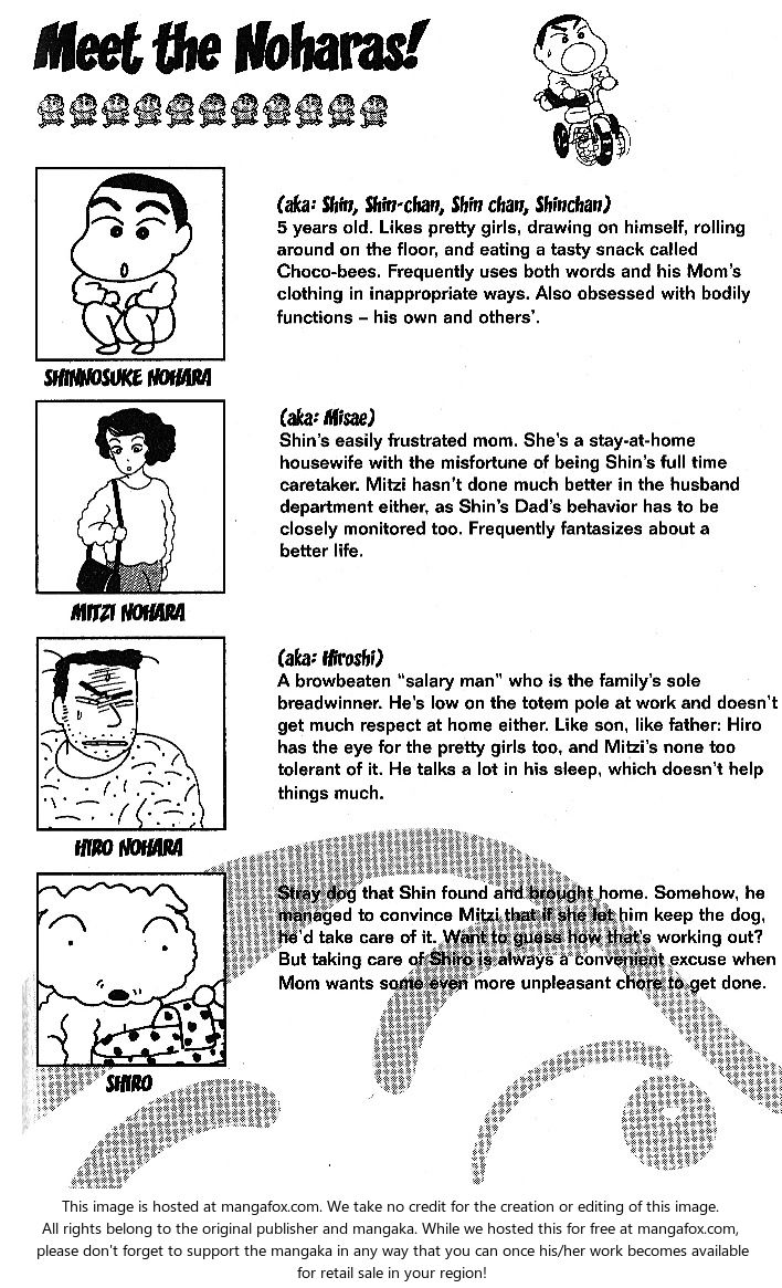 Read Crayon Shin-chan Manga Online