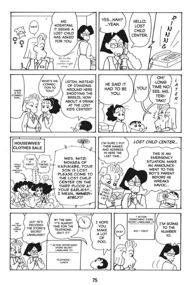 Read Crayon Shin-chan Manga Online
