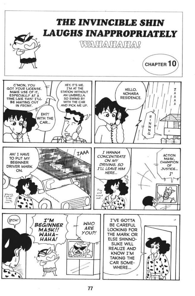 Read Crayon Shin-chan Manga Online