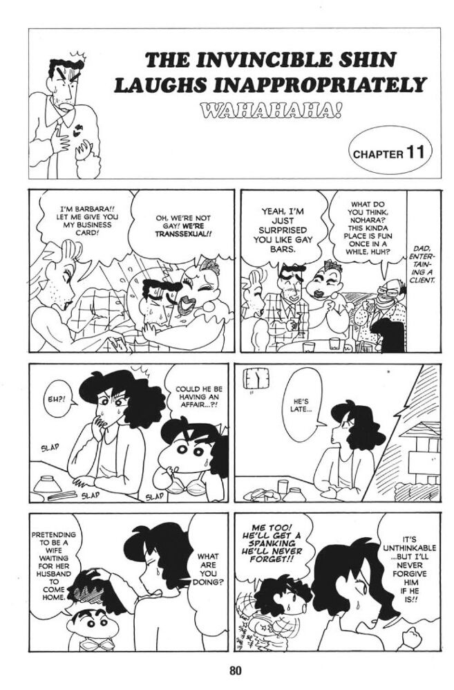 Read Crayon Shin-chan Manga Online