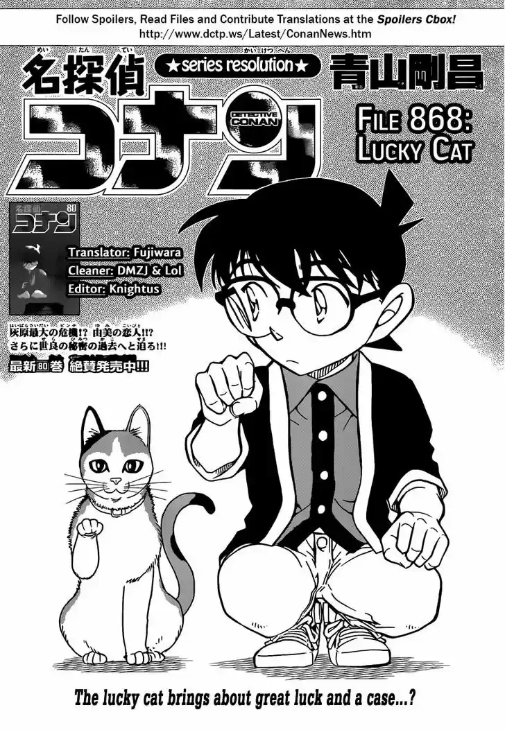 Read DETECTIVE CONAN Manga Online