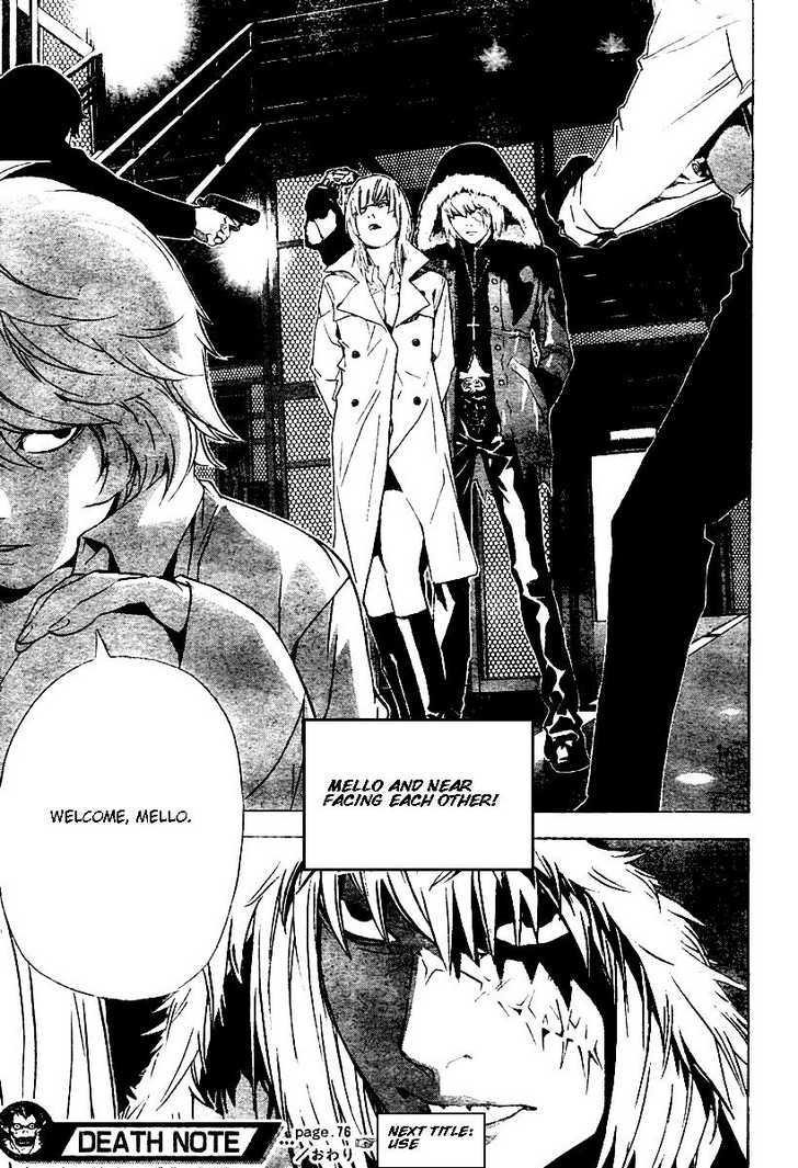 Read Death Note Manga Online
