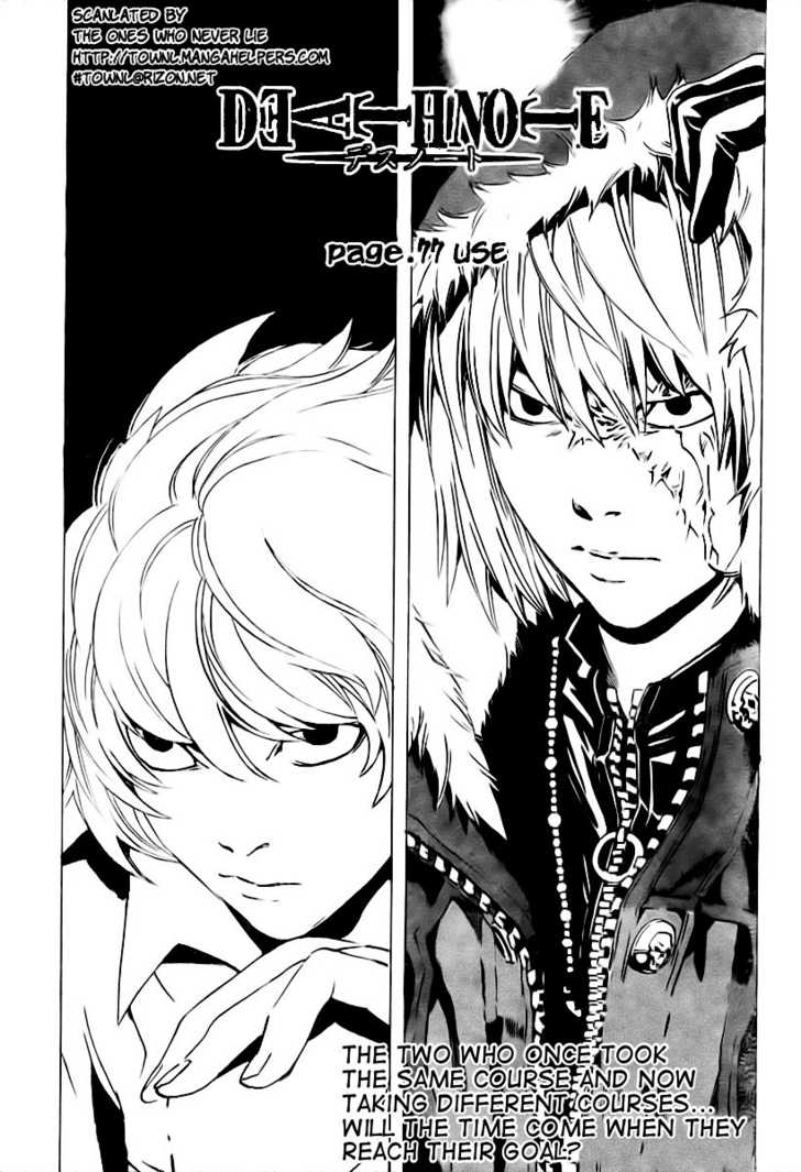 Read Death Note Manga Online