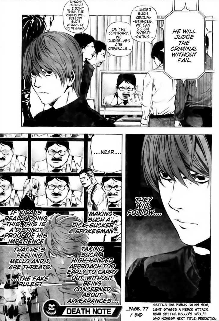 Read Death Note Manga Online