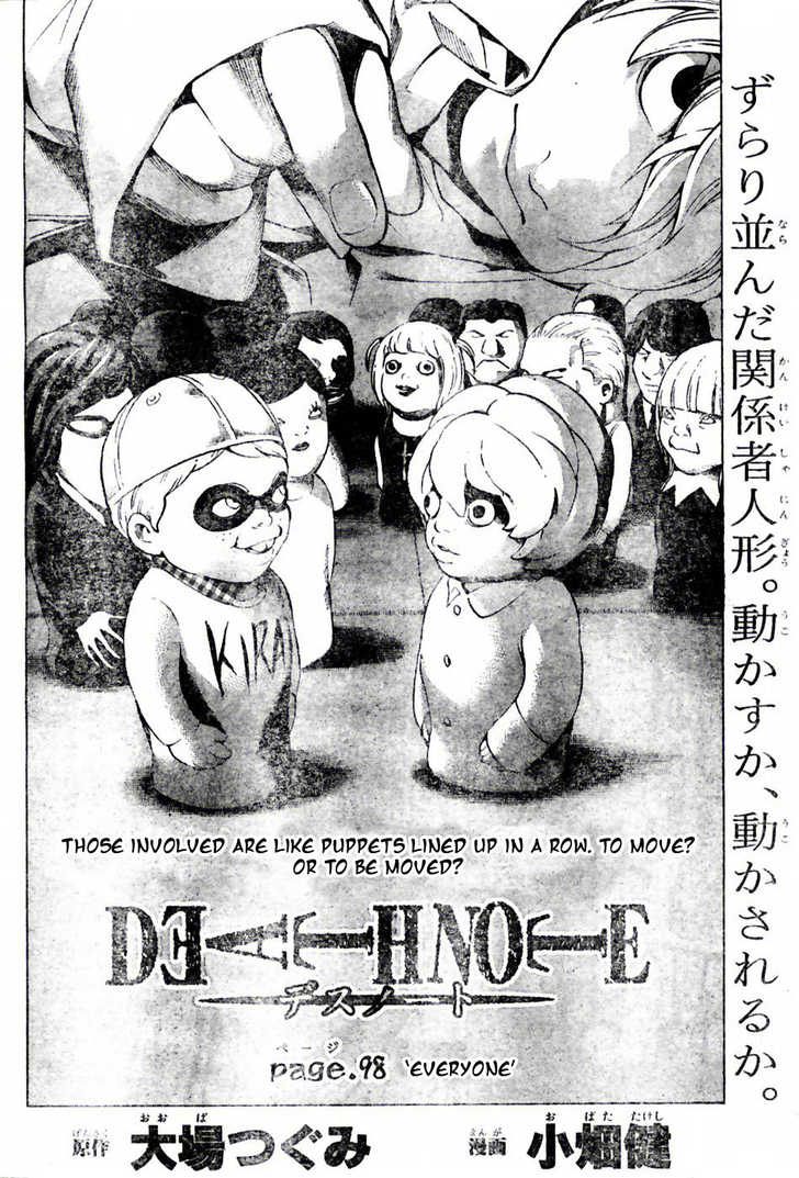 Read Death Note Manga Online