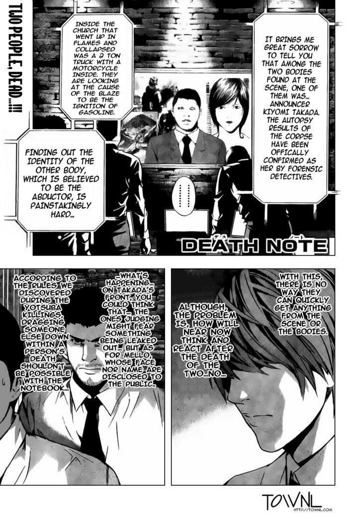 Read Death Note Manga Online
