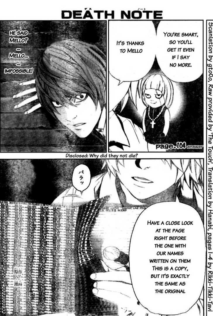 Read Death Note Manga Online