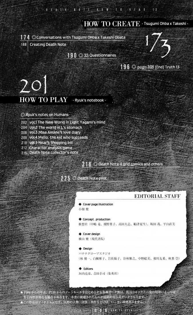 Read Death Note Manga Online