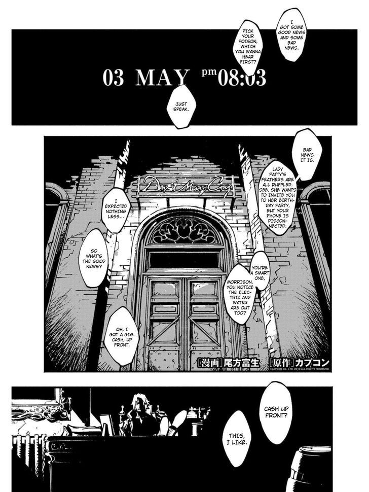Read Devil May Cry 5 -Visions of V- Manga Online