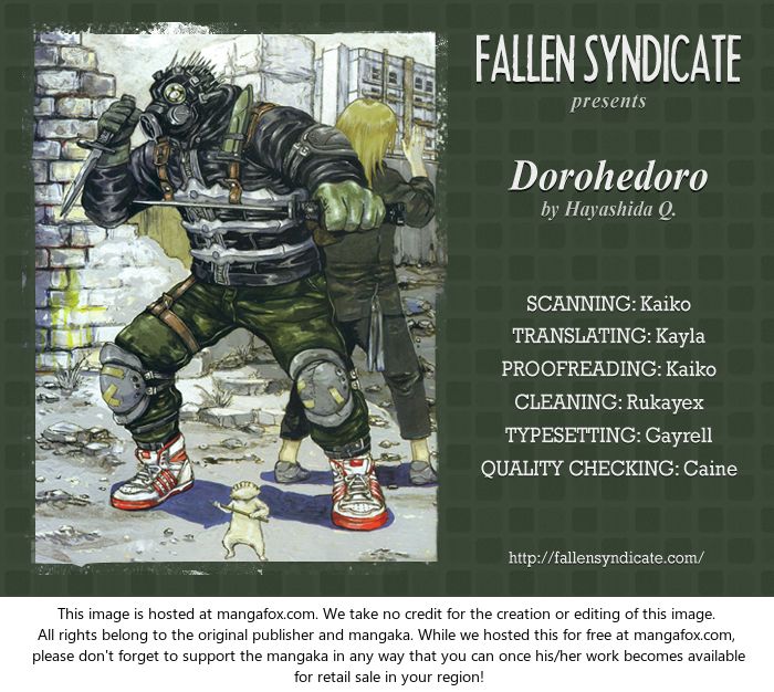 Read Dorohedoro Manga Online