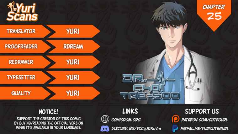 Read Dr. Choi Tae-Soo Manga Online