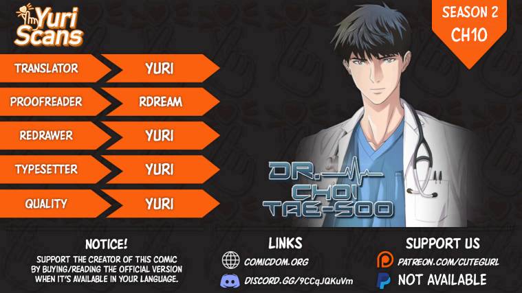 Read Dr. Choi Tae-Soo Manga Online