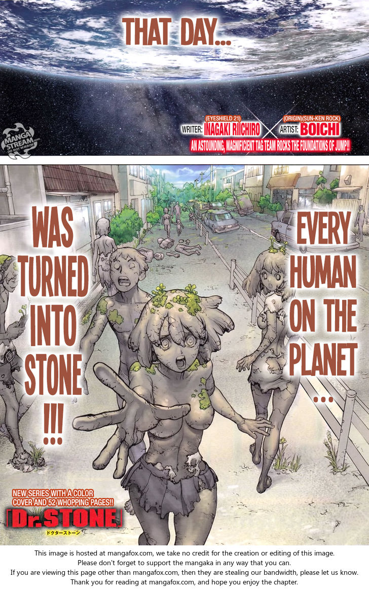 Read Dr. Stone Manga Online