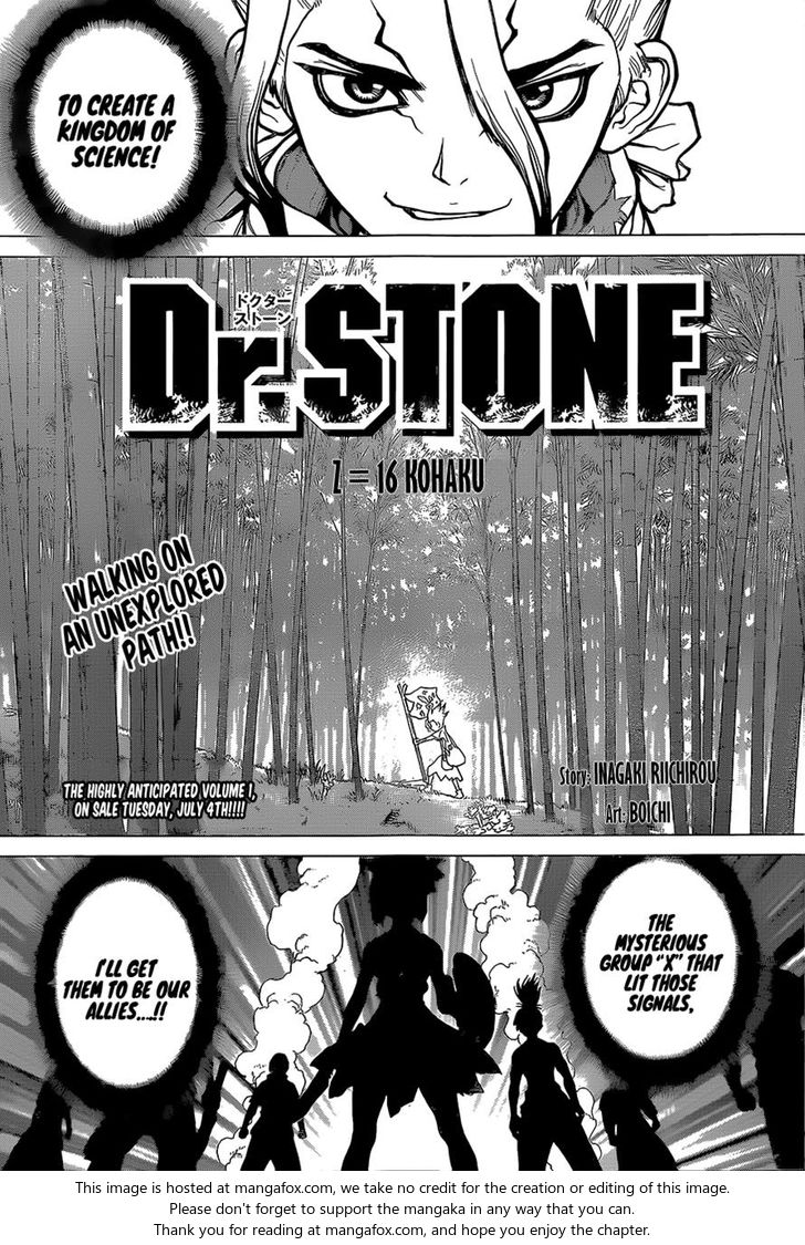 Read Dr. Stone Manga Online