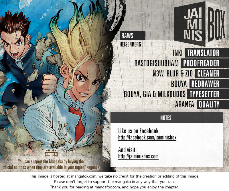 Read Dr. Stone Manga Online