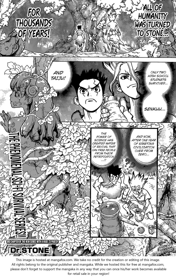 Read Dr. Stone Manga Online