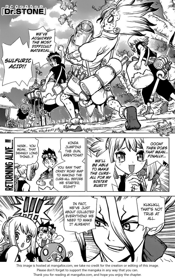 Read Dr. Stone Manga Online