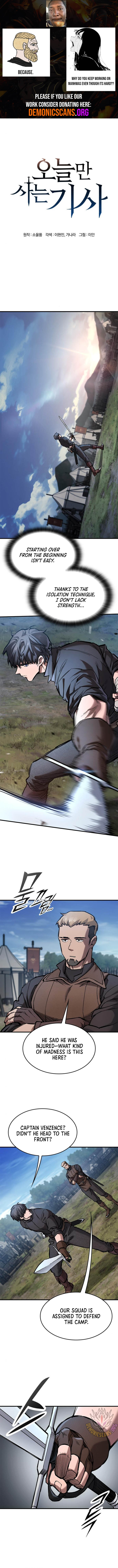 Read Eternally Regressing Knight Manga Online