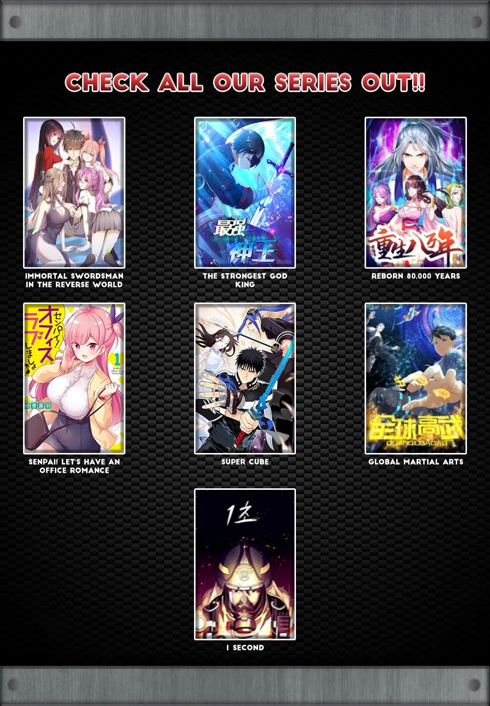 Read Global Martial Arts Manga Online