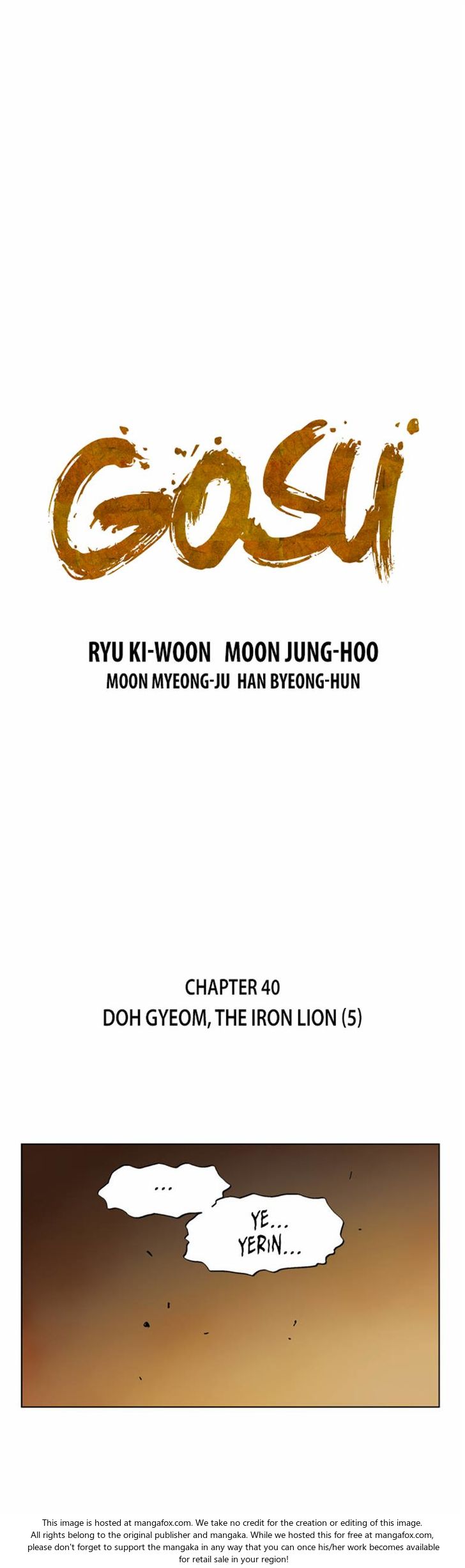 Read Gosu Manga Online