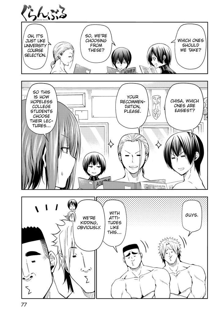 Read Grand Blue Manga Online