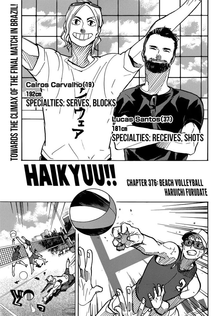 Read Haikyu!! Manga Online