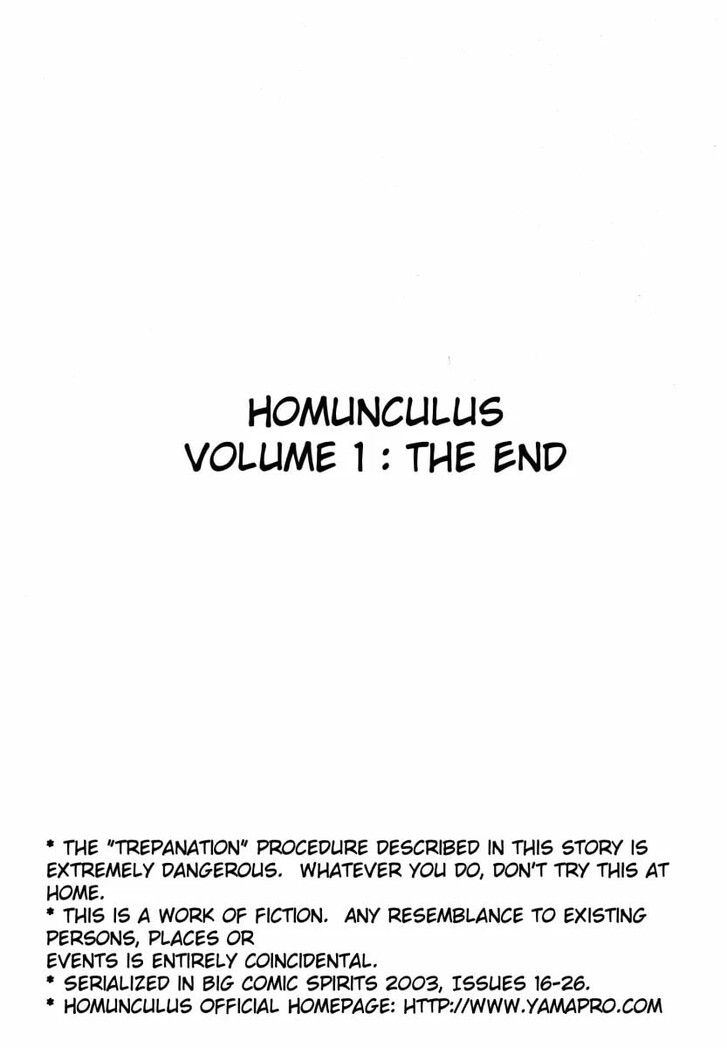 Read Homunculus Manga Online