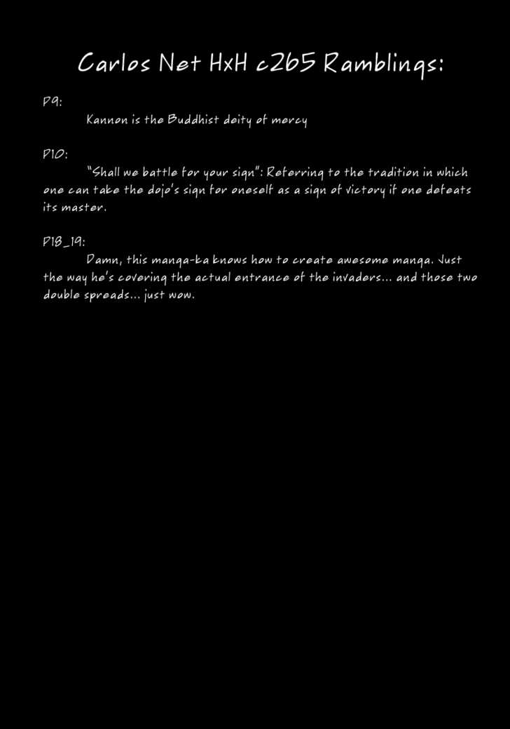 Read Hunter X Hunter Manga Online